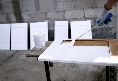 Cabinet Door Stripping